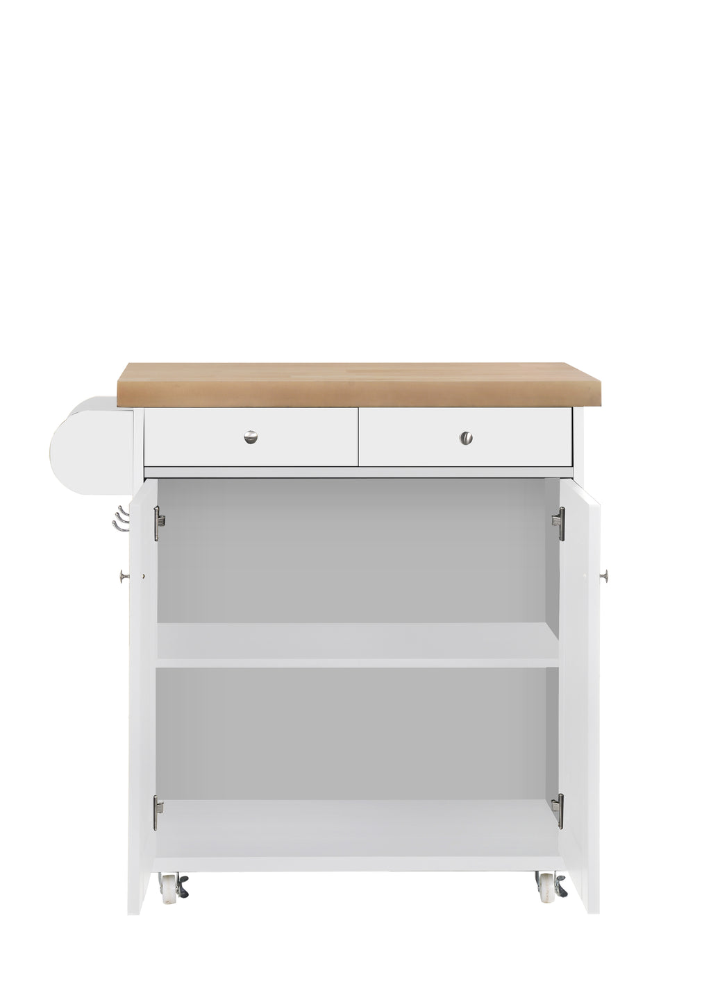 Portland Kitchen Island White