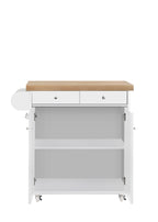 Portland Kitchen Island White