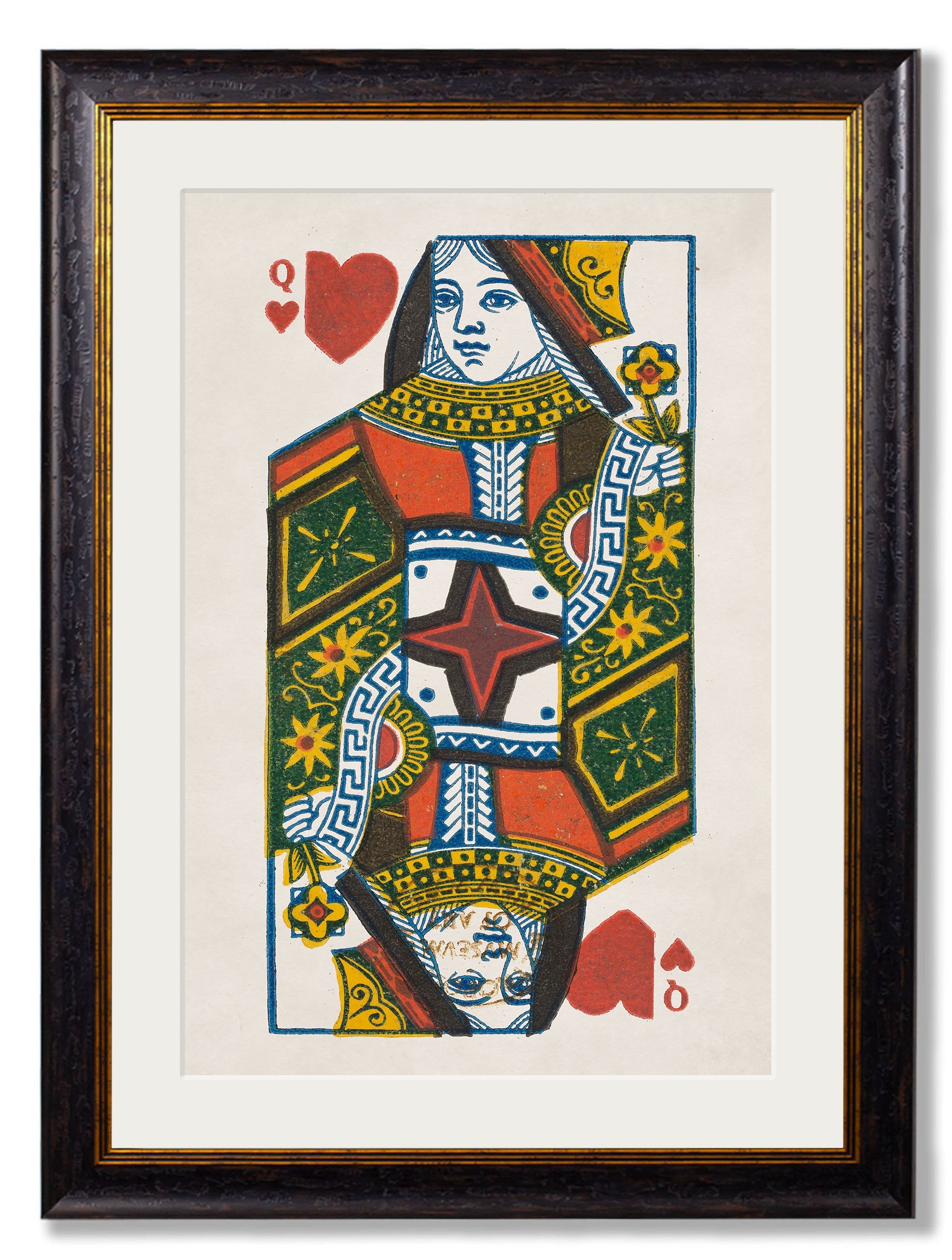 c1888 King & Queen of Hearts