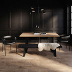 QUEENS BLACK / BLACK DINING CHAIR (Set Of 2)