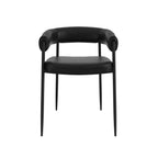 QUEENS BLACK / BLACK DINING CHAIR (Set Of 2)