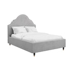 QUINCE LIGHT GREY DOUBLE BED