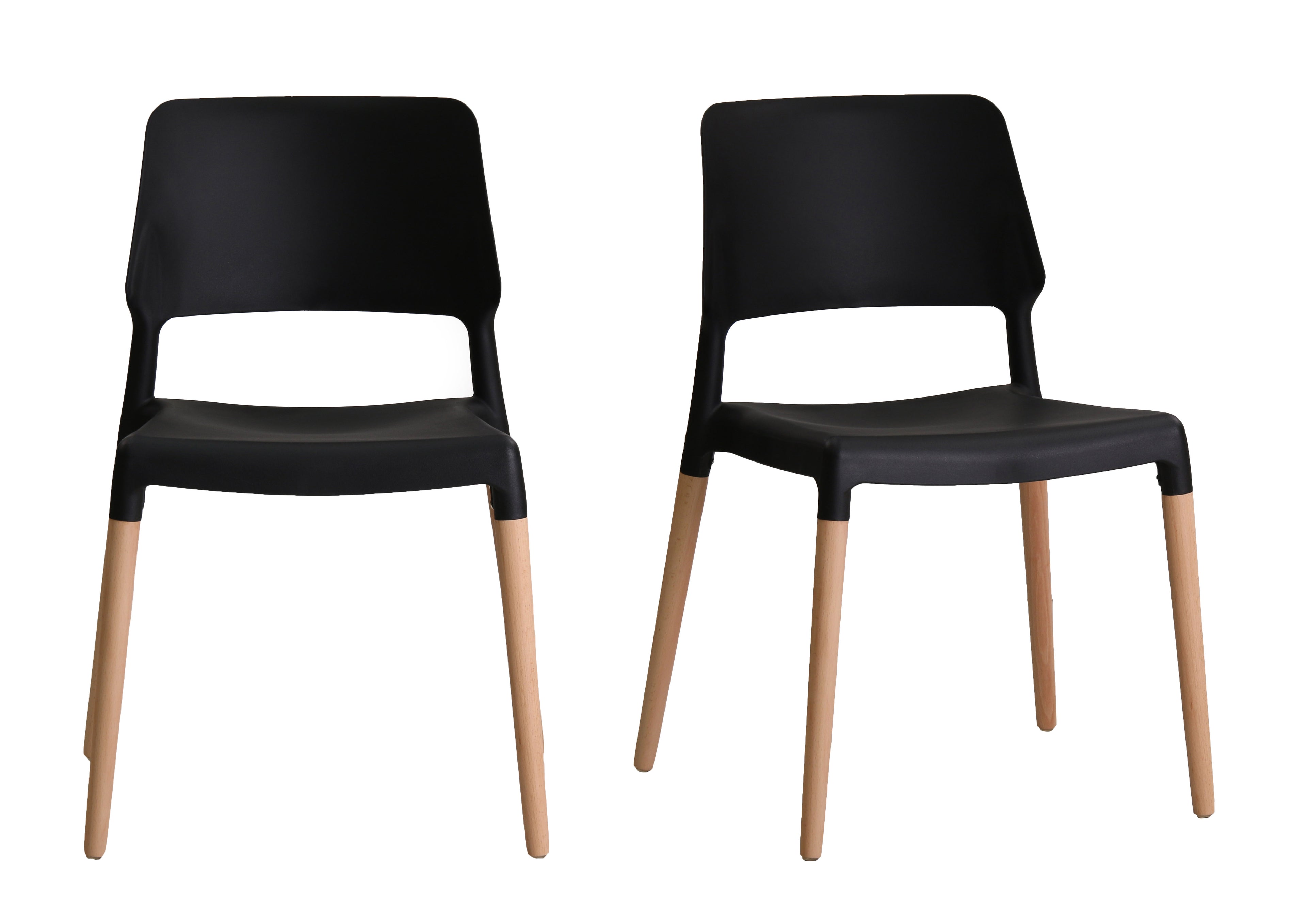 Riva Chair Black (Set of 2)