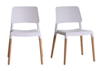 Riva Chair White (Set of 2)