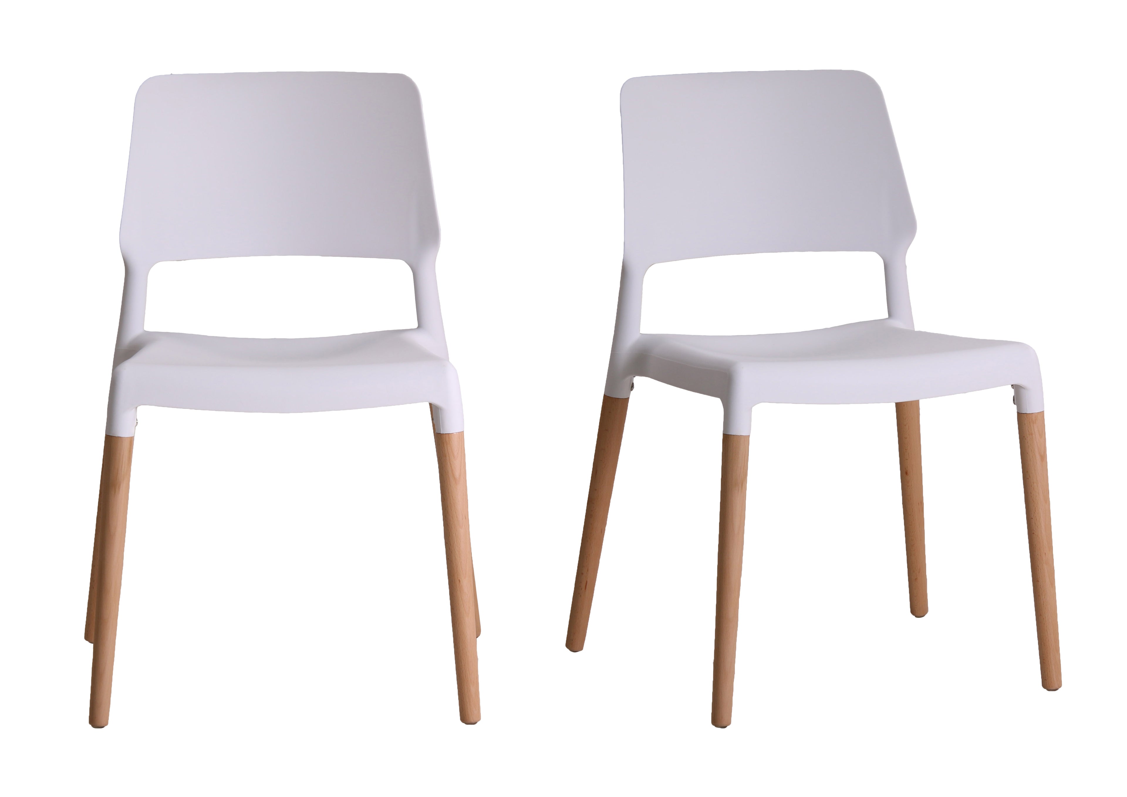 Riva Chair White (Set of 2)