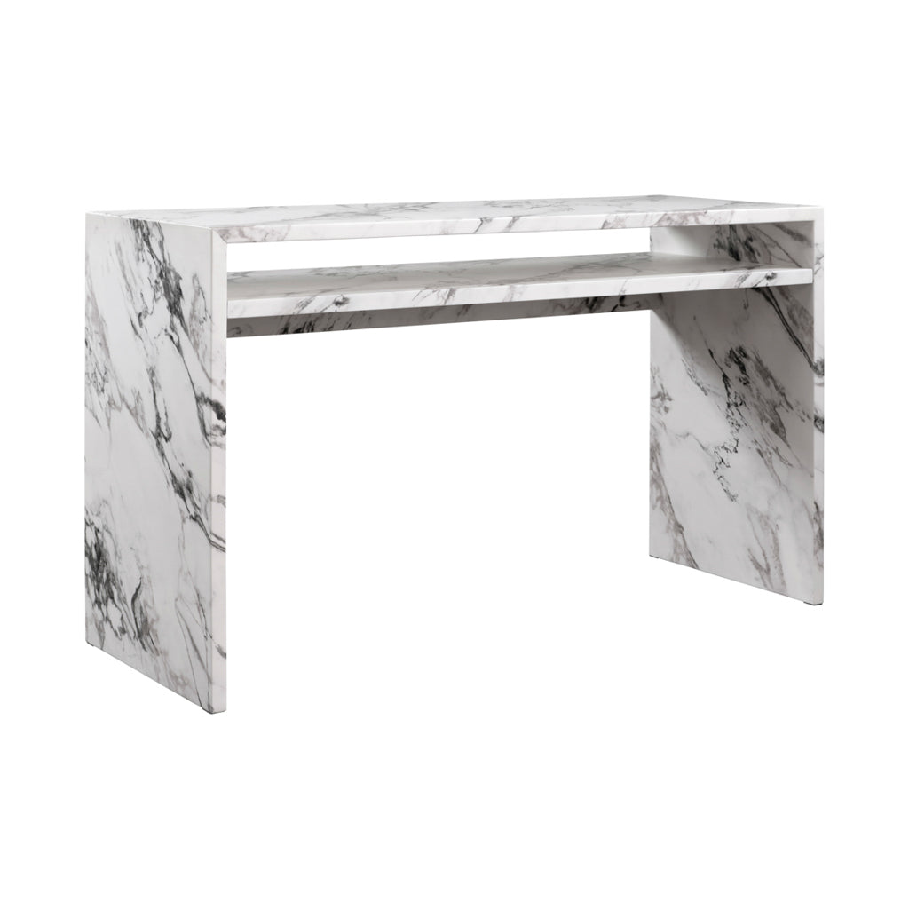 Raffles Calacatta Dressing Table Console Desk
