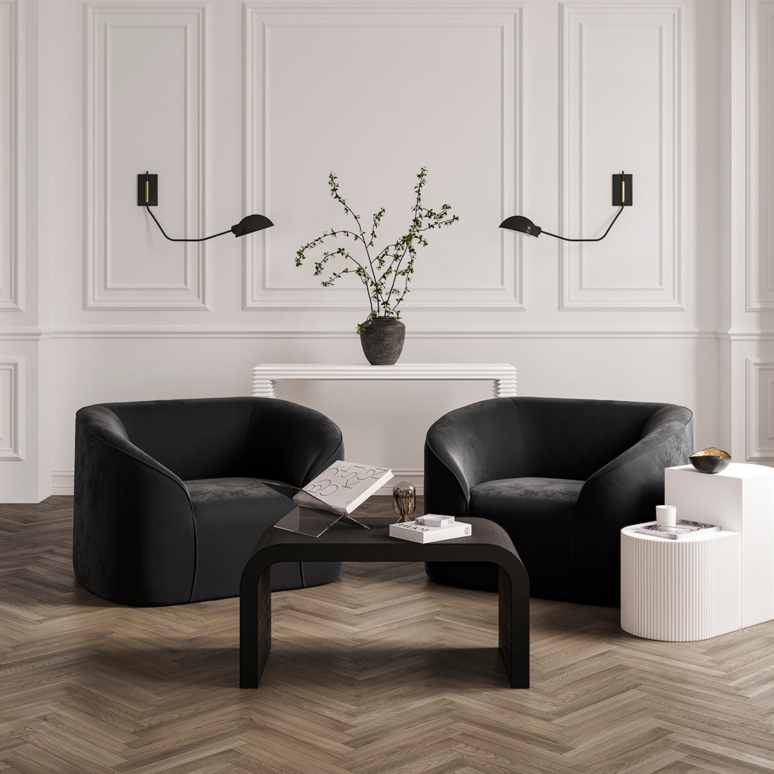 REED WHITE SIDE TABLE