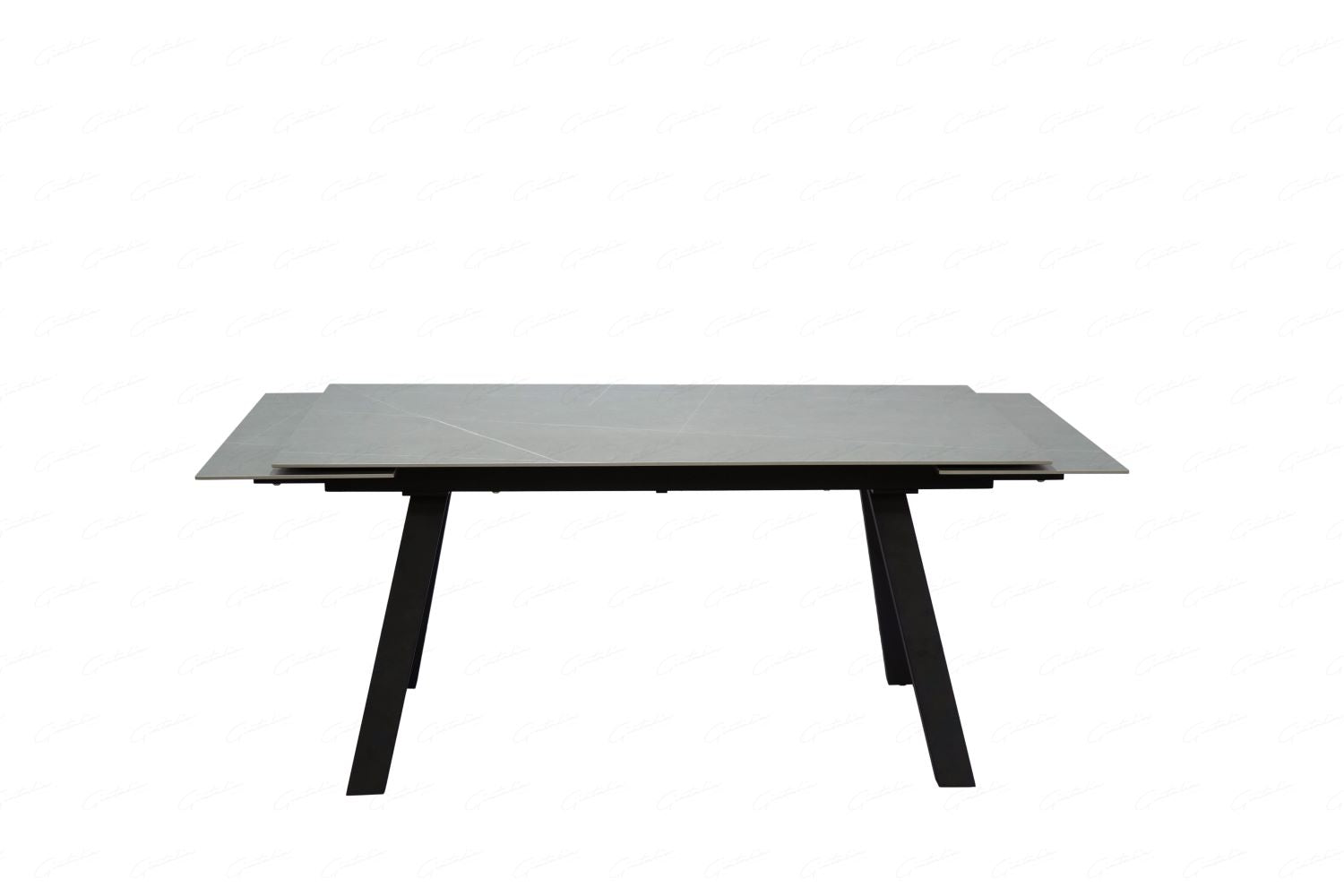 Rische Extending Table Amani Grey Sintered Stone