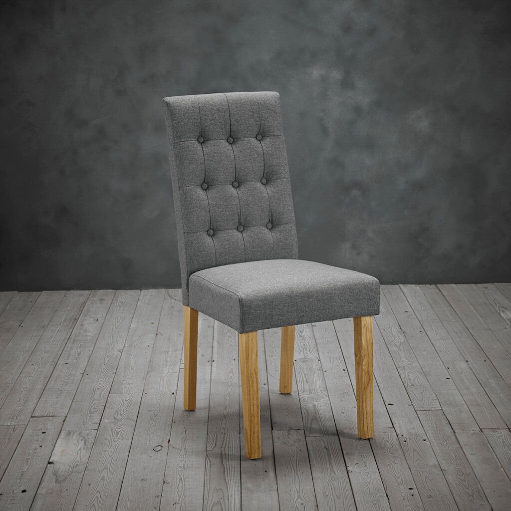 Roma Chair Grey (Set of 2)