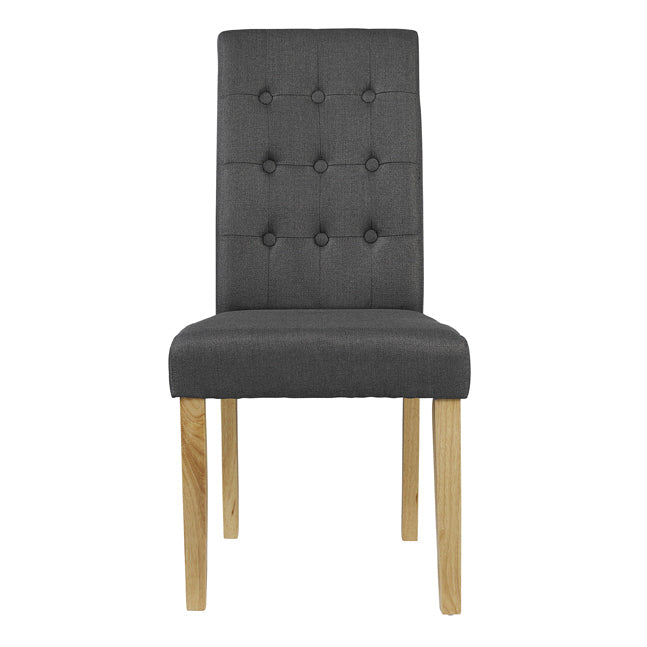 Roma Chair Grey (Set of 2)