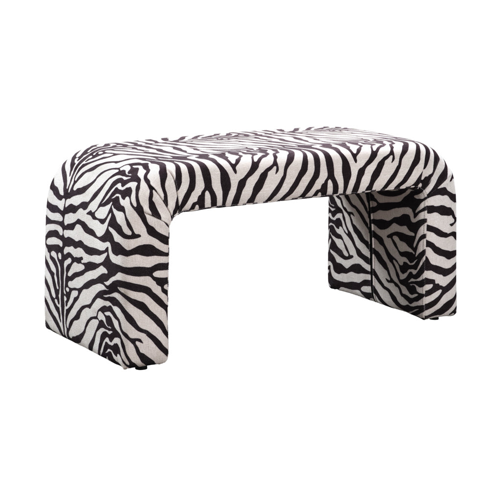 Rosa Zebra Bench