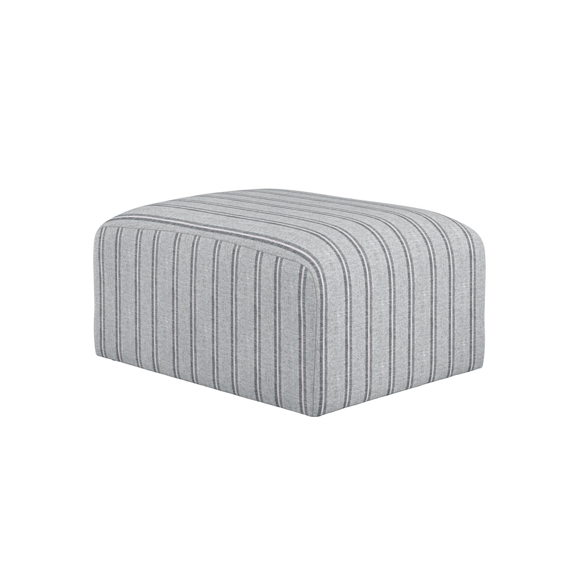 RYDER THICK STRIPE POUFFE