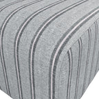 RYDER THICK STRIPE POUFFE