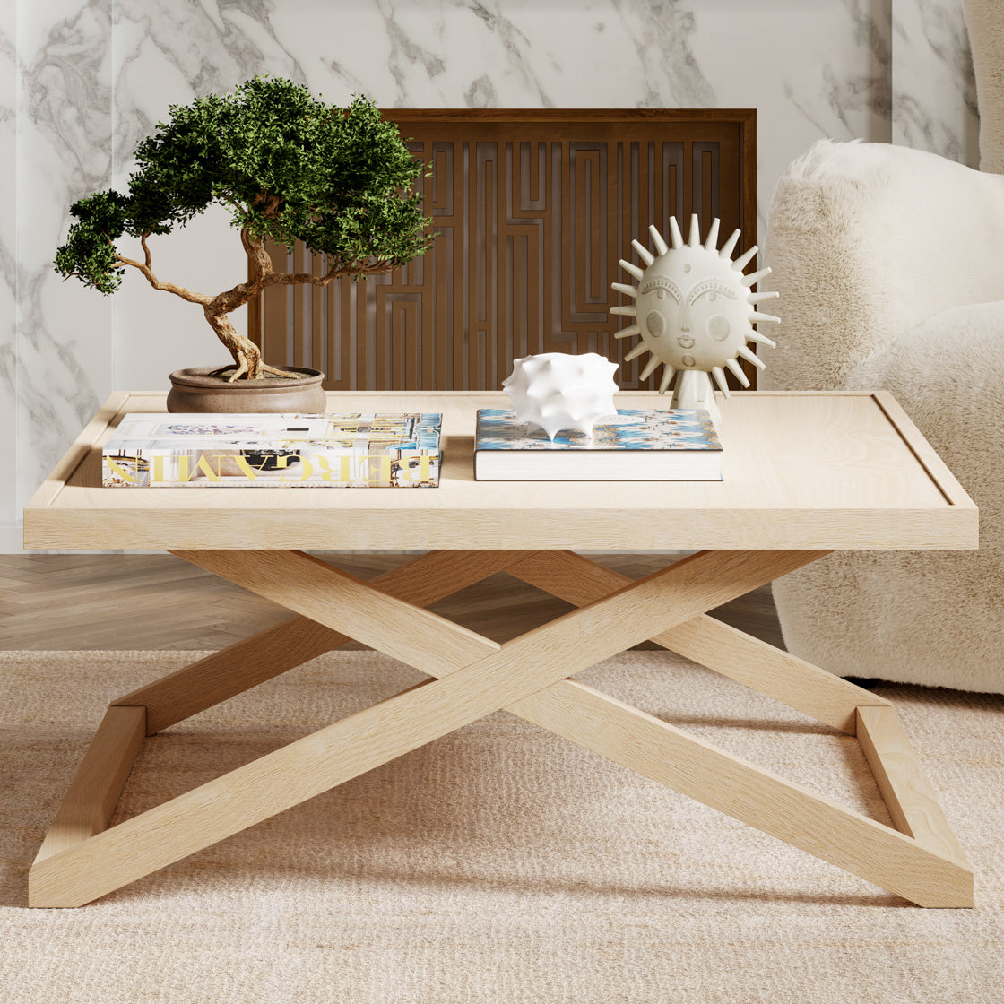 SAGE BLONDE COFFEE TABLE SMALL