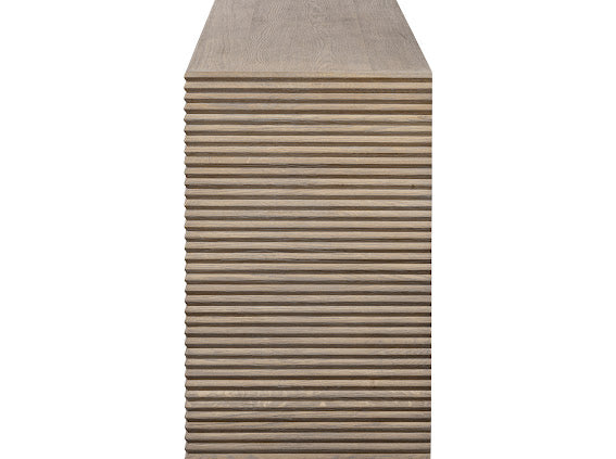 Oakham Ribbed Oak Sideboard