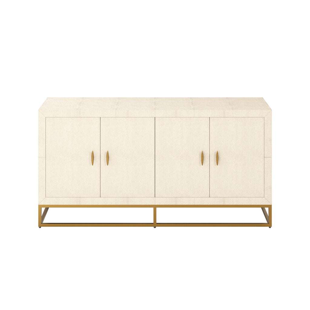 Raphia Sideboard Ivory Shagreen