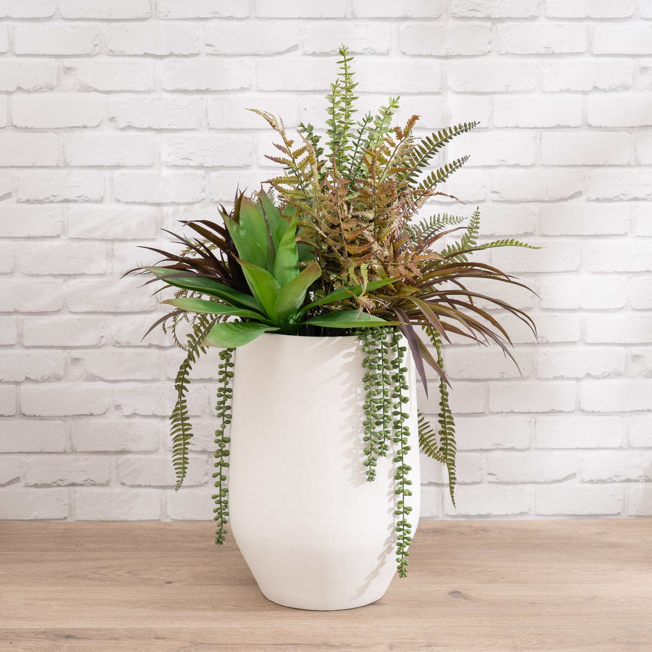 90cm Fern/Agave Mixed Container