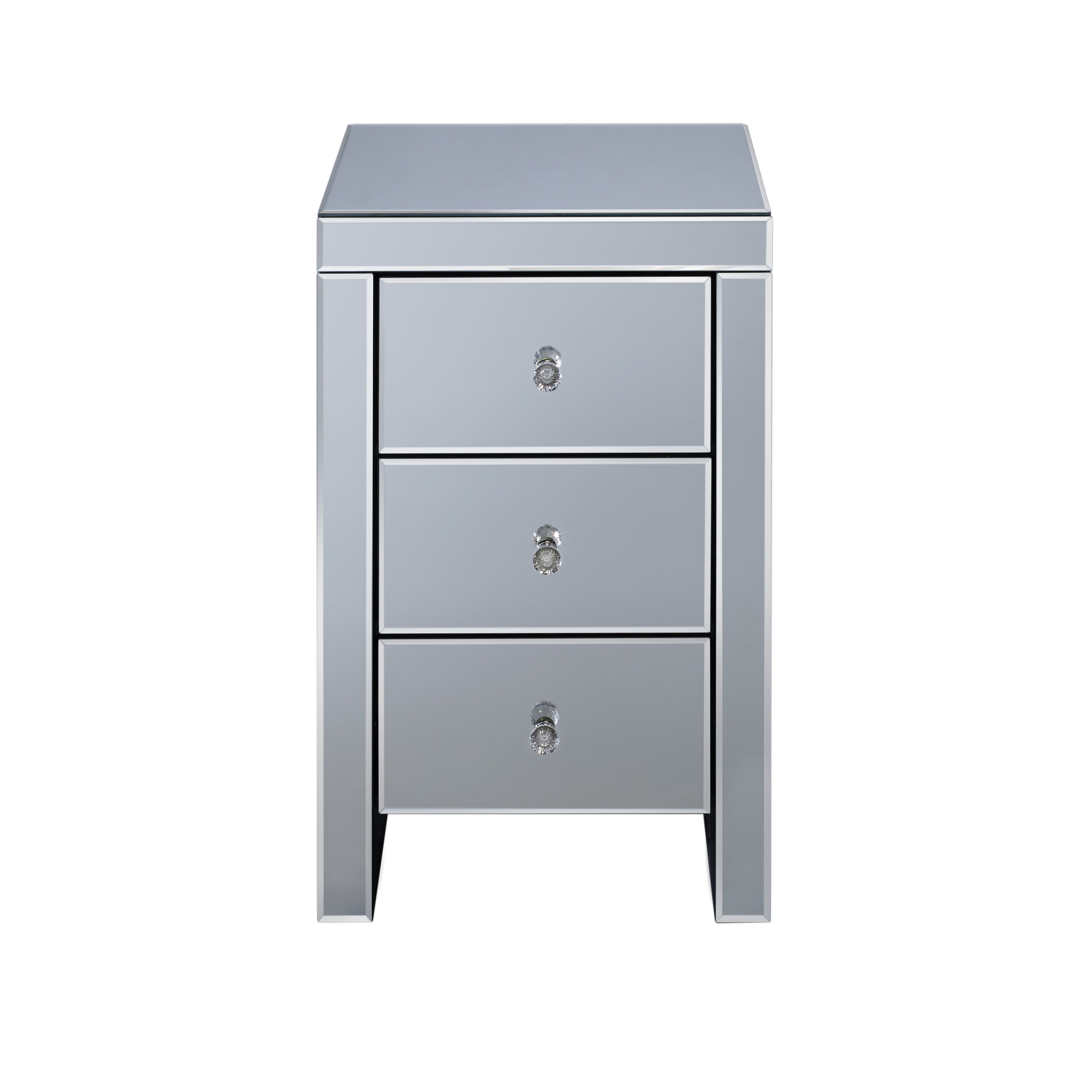 Seville 3 Drawer Bedside