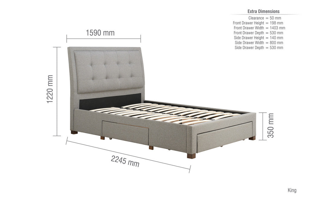 Shelby King Bed