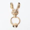 Brass Rabbit Door Knocker