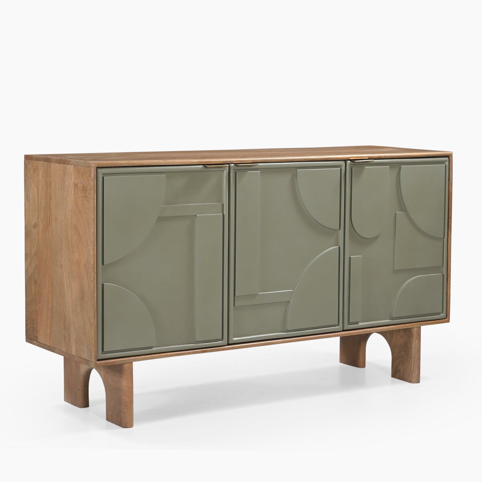 Pixel Three Door Cabinet