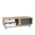 Scandi Oak TV Unit Grey