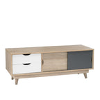 Scandi Oak TV Unit Grey