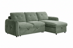 Moscow Universal L Shape Corner Sofa Bed Green With Ottoman Storage Eastley | Kip | Quercioli | Barete | Metropolitan | Portobello | Aissa Style