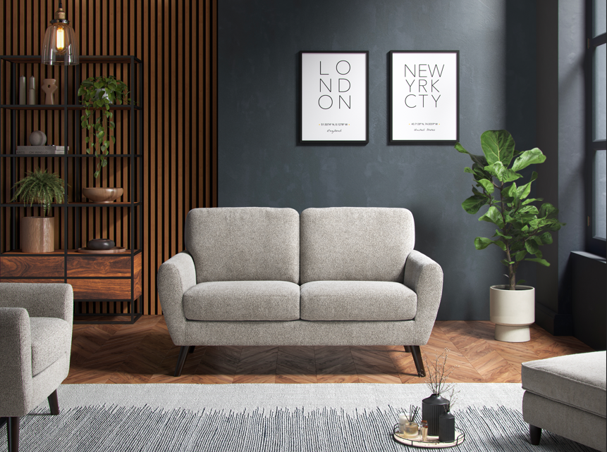 Model 45 - 2 Seater Sofa Boucle Linen