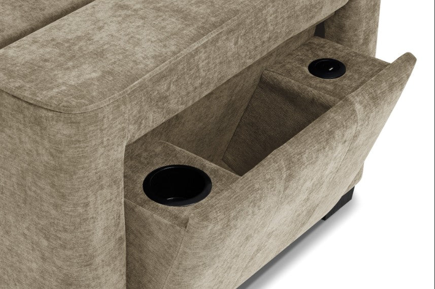 Franklin Sofabed Beige Universal Corner