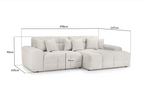 Jacob Sofa Natural Right Hand Facing Corner