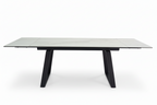 Dante Extending Table	White Ceramic