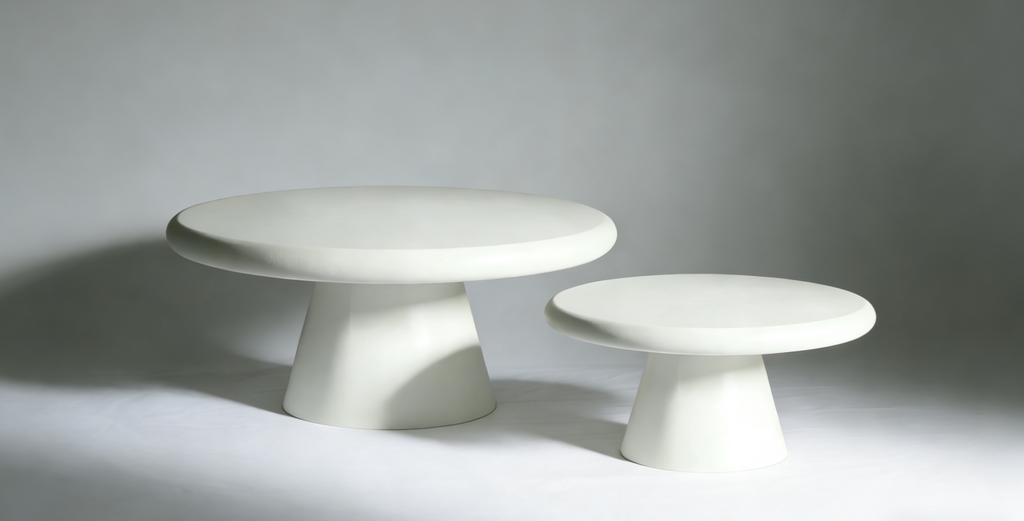 Emilia Coffee & End Table White