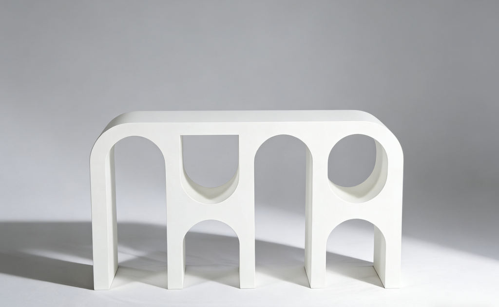 Capriana Console Table White