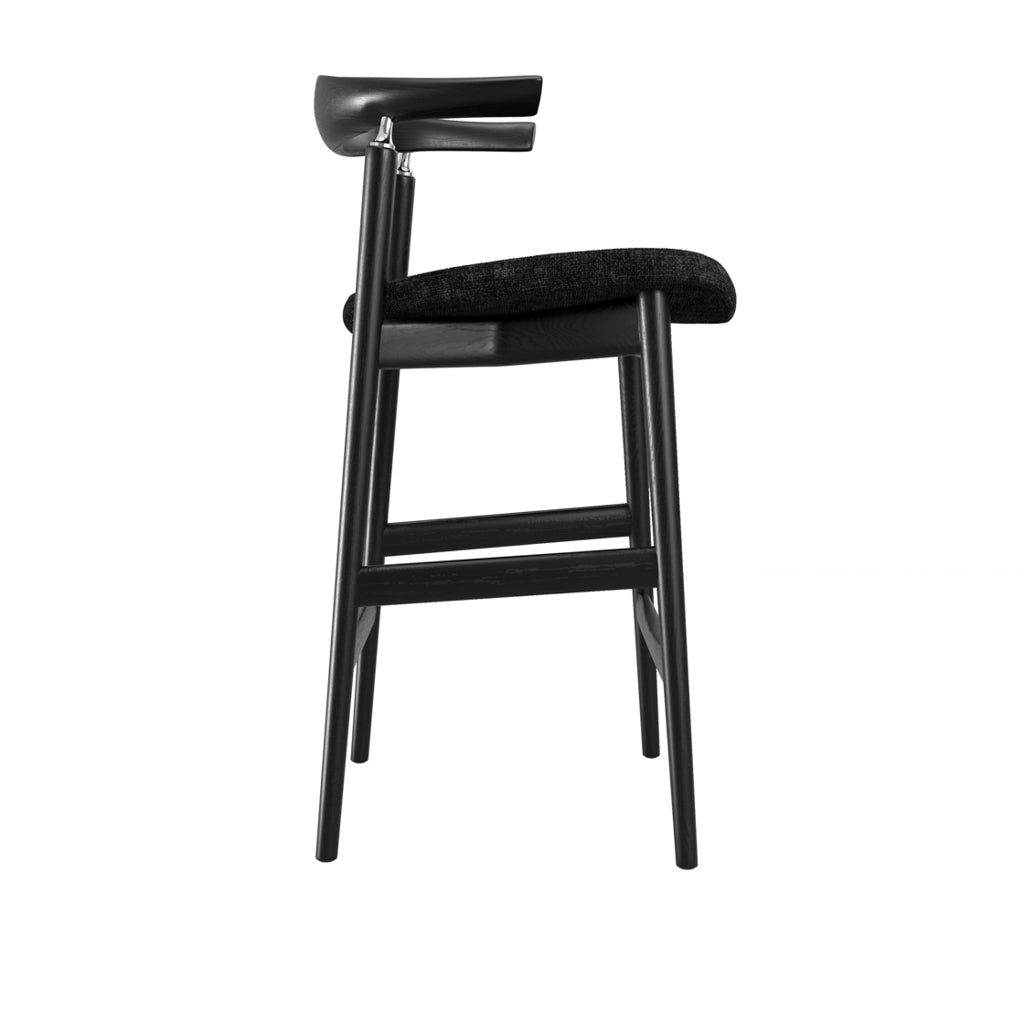 Shay Stone Winged Dining Chair Without Arms