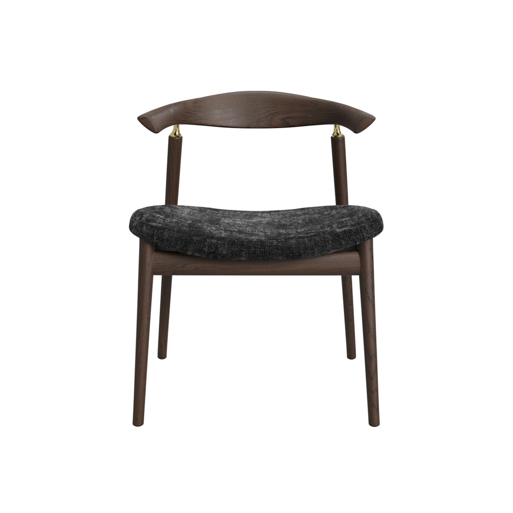 SEINE COAL / CHOCOLATE DINING CHAIR (2 PER PACK)
