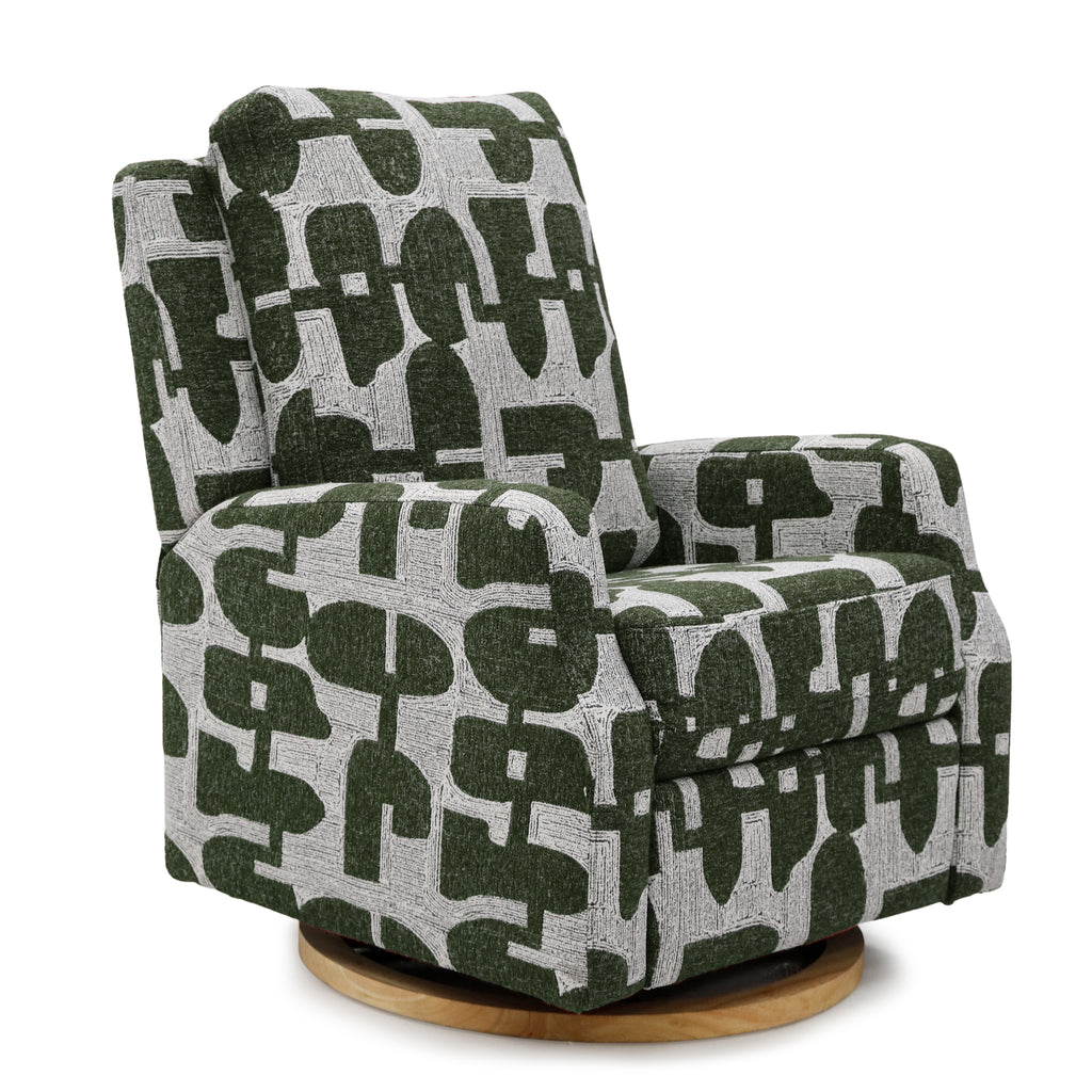 Seville Electric Reclining Chair Green
