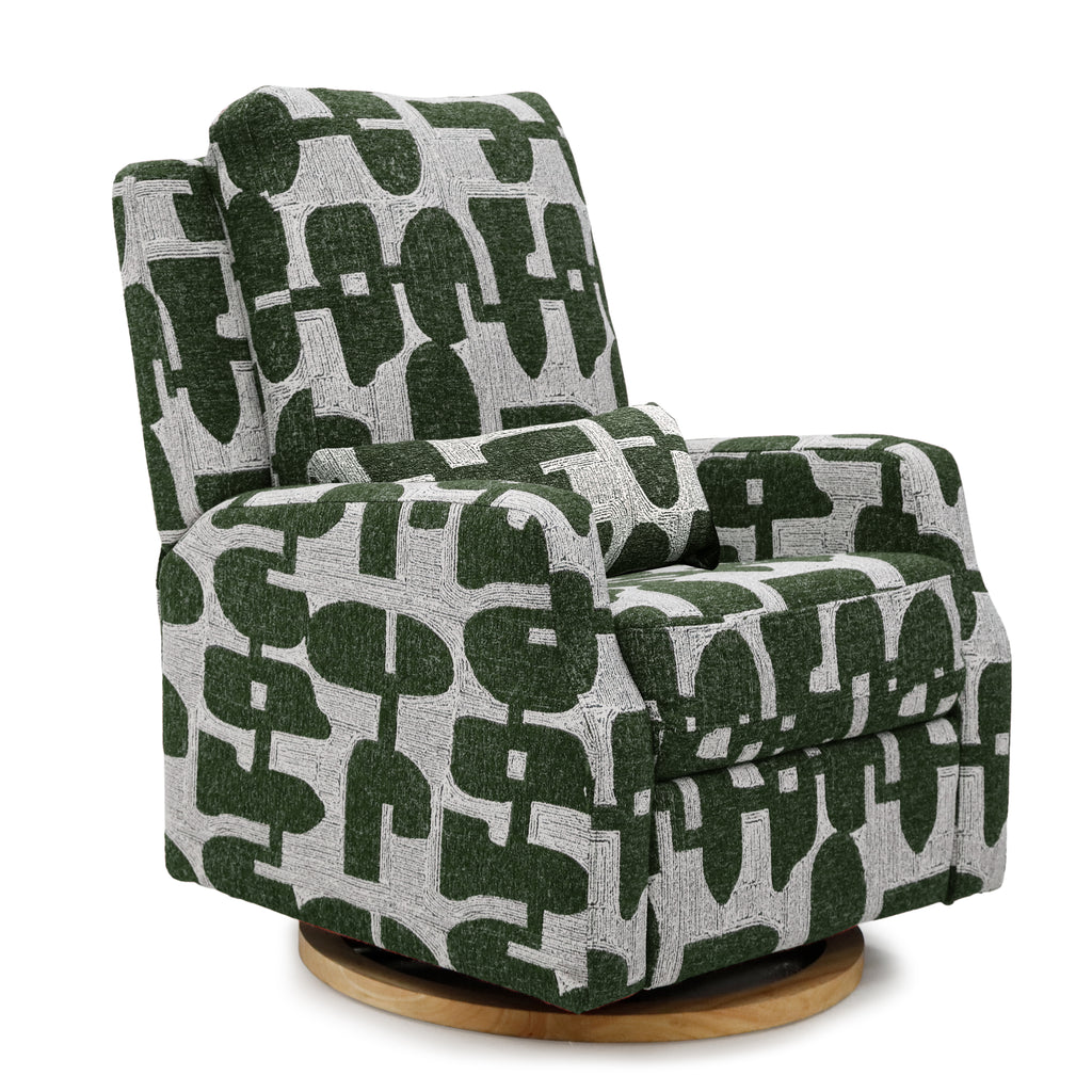 Seville Electric Reclining Chair Green