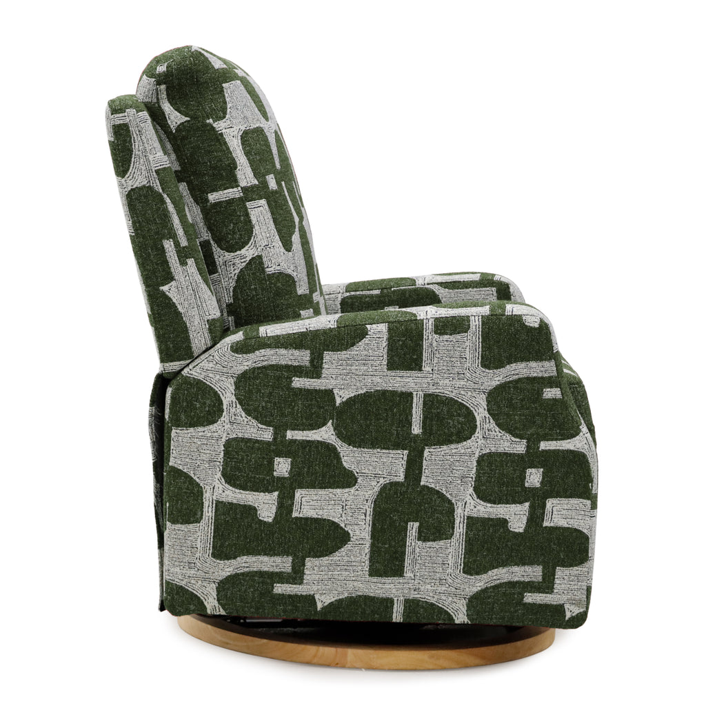 Seville Electric Reclining Chair Green