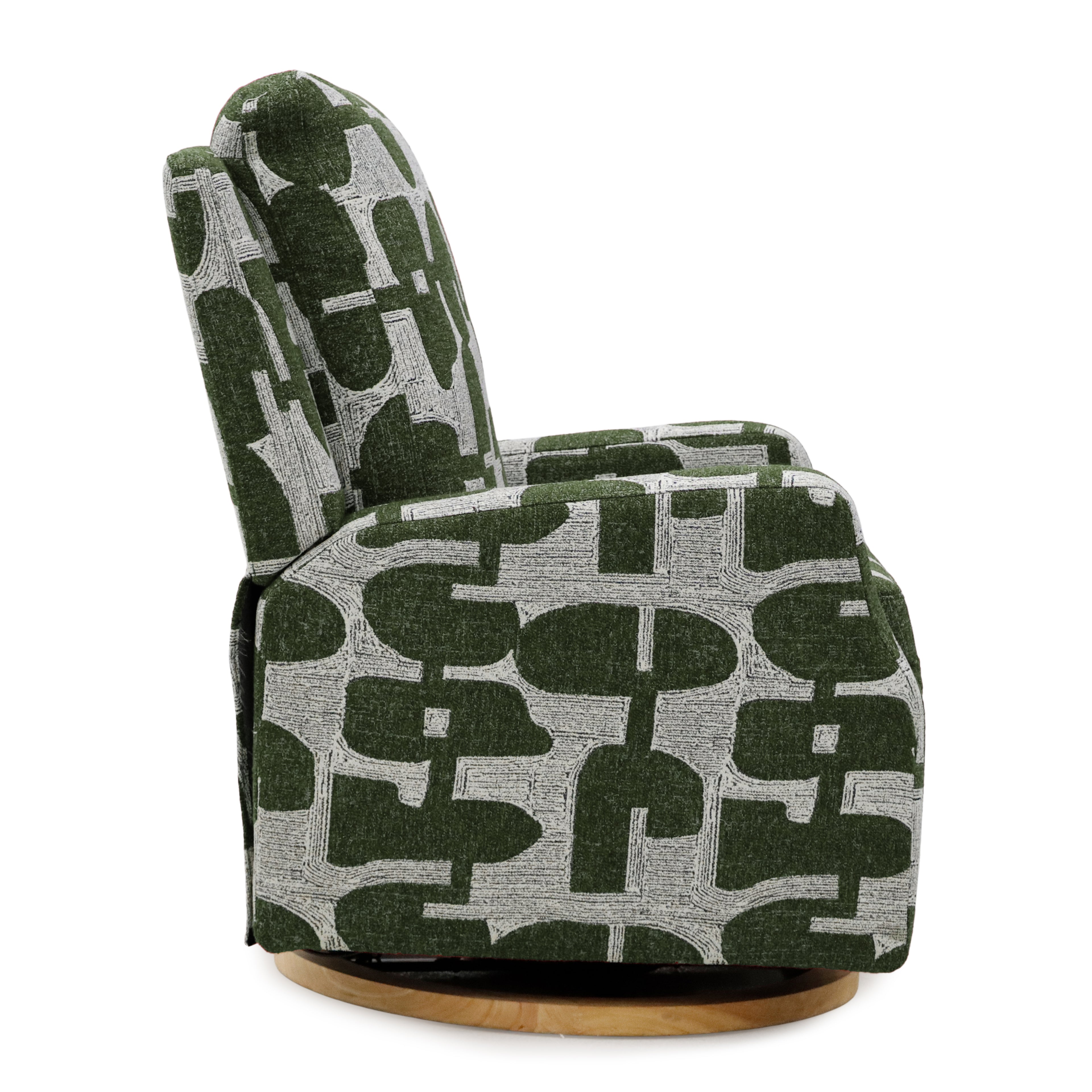 Seville Electric Reclining Chair Green