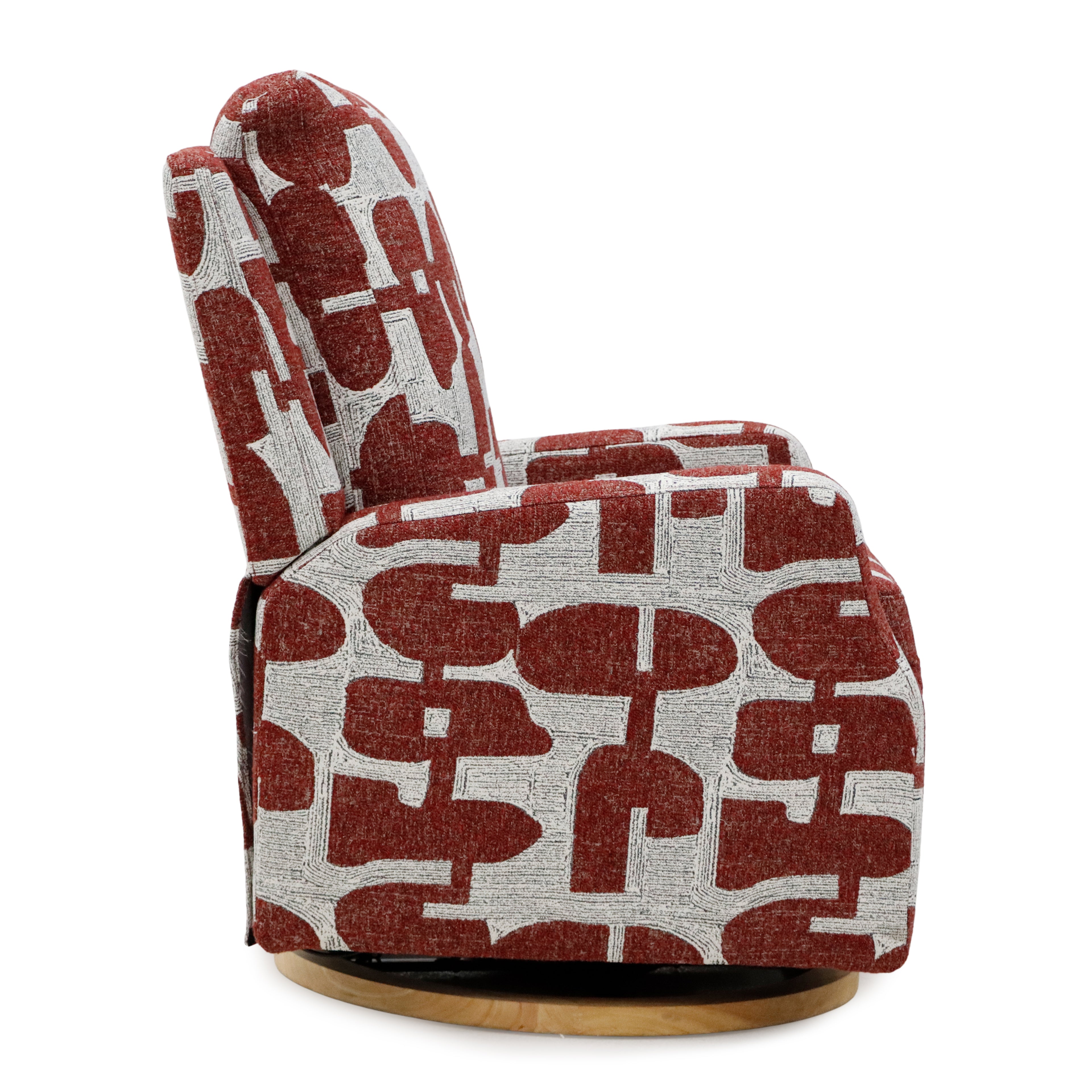 Seville Electric Reclining Chair Red