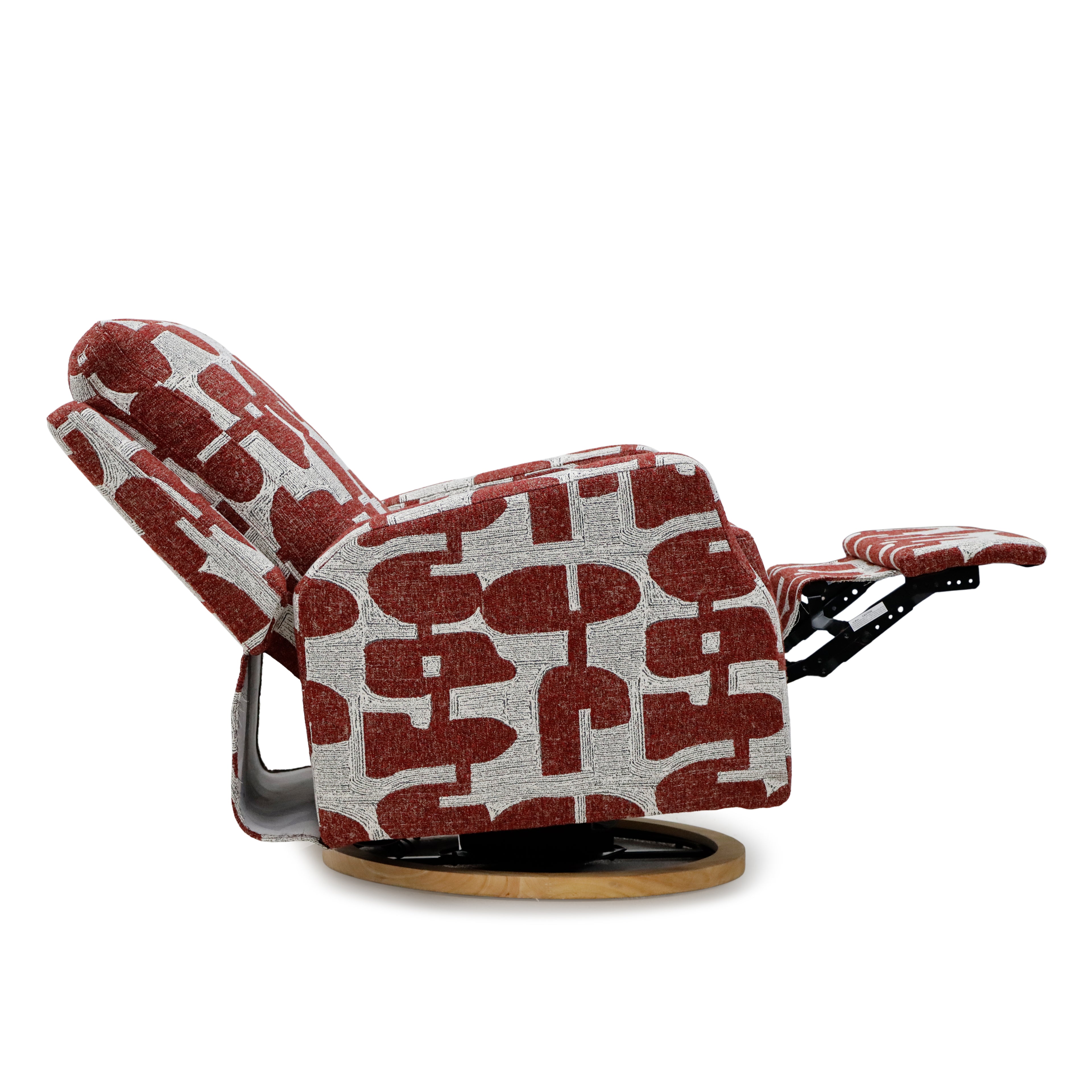 Seville Electric Reclining Chair Red