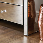 Seville 3 Drawer Bedside