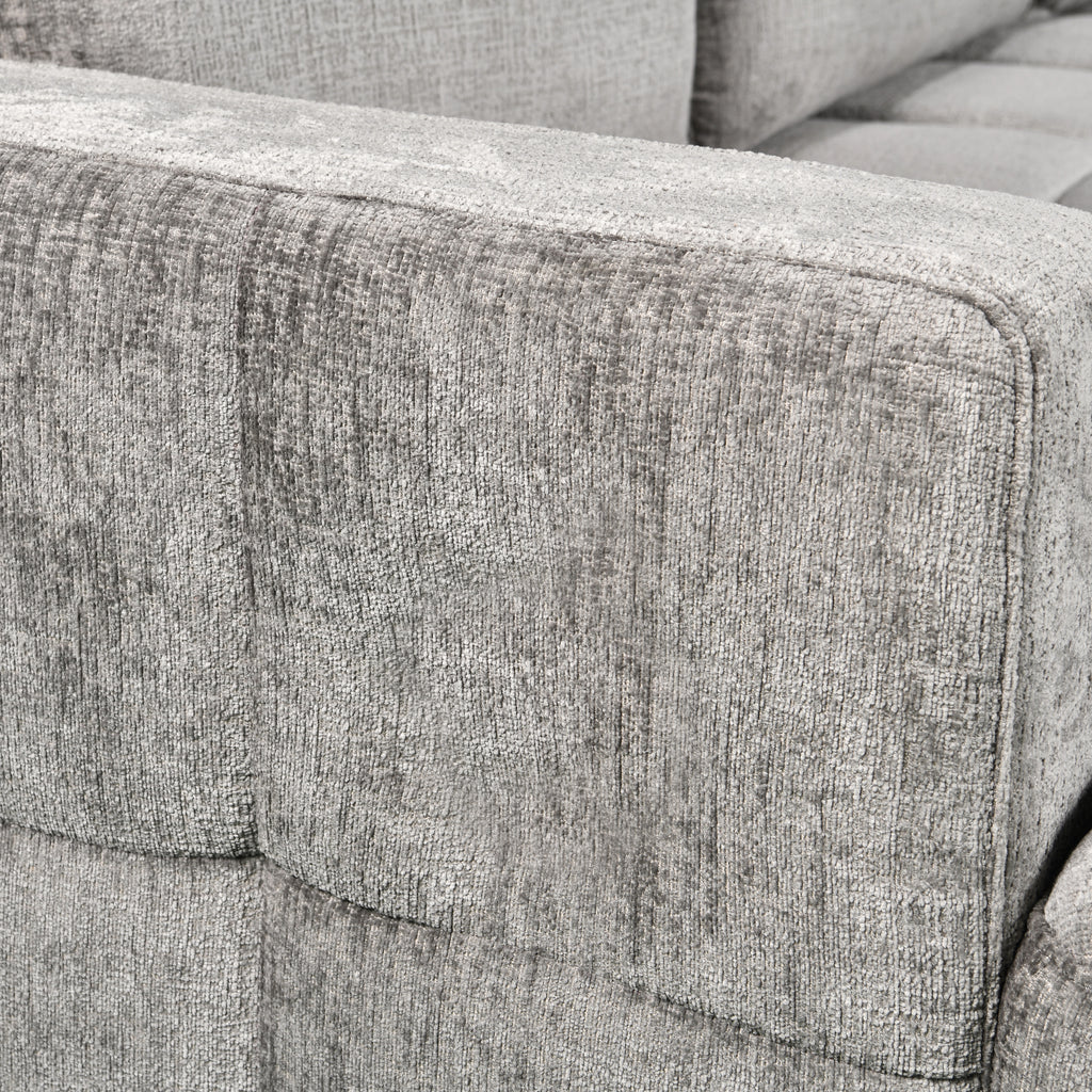 Shanghai Luxury Grey U Shape Corner Sofabed