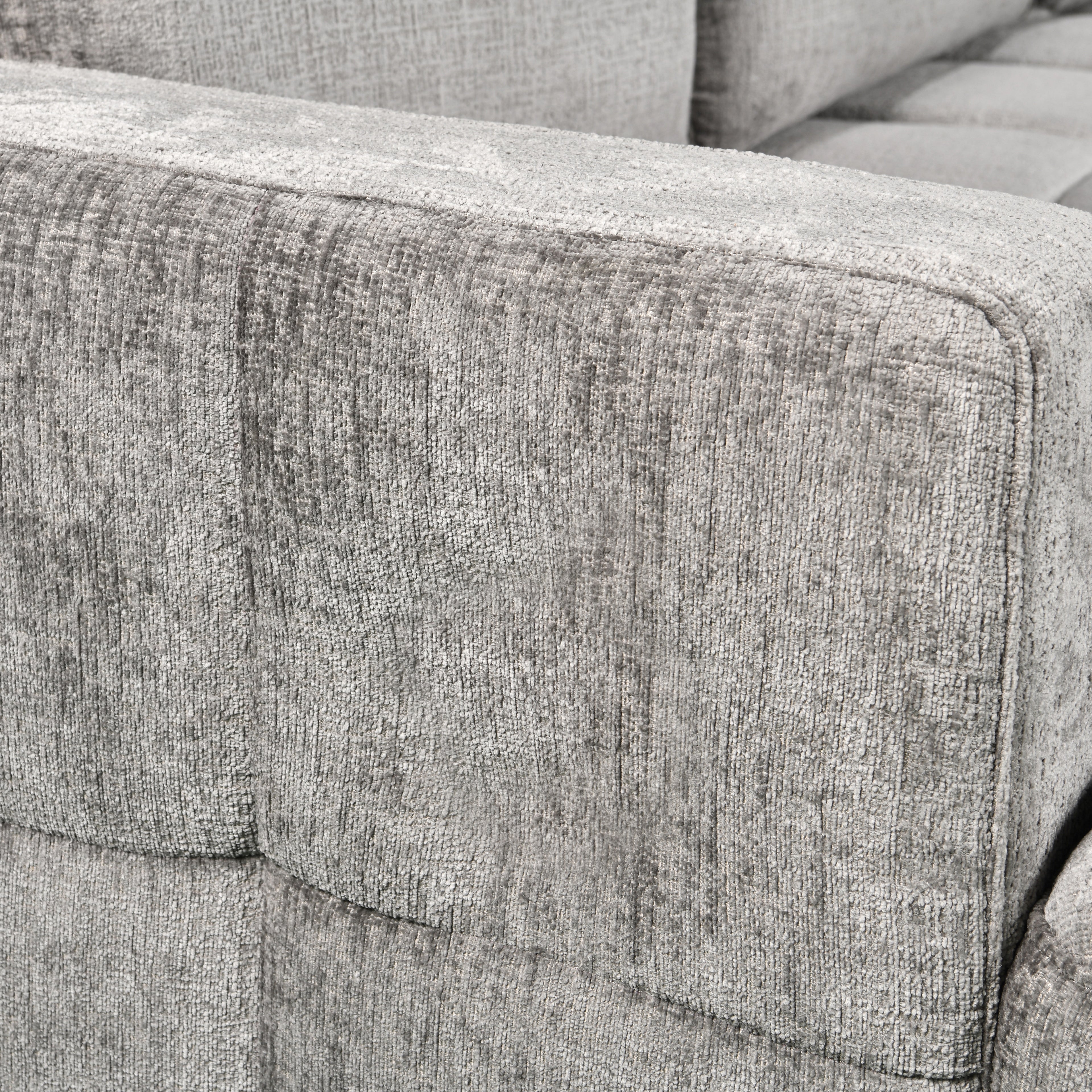 Shanghai Luxury Grey U Shape Corner Sofabed