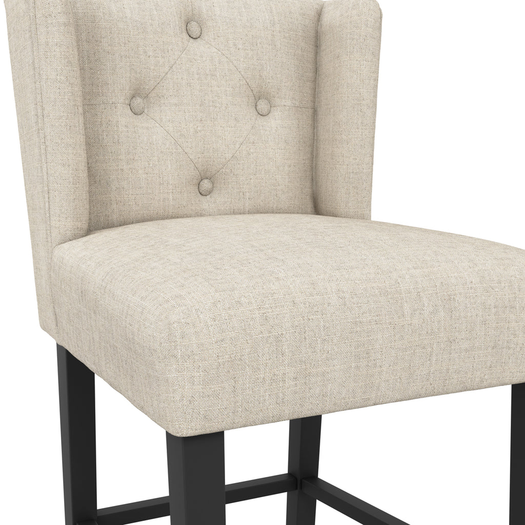 SHAY STONE WINGED COUNTER STOOL