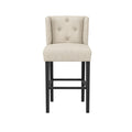 SHAY STONE WINGED COUNTER STOOL