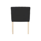 SHAY ANTHRACITE WINGED CHAIR WITH ARMS