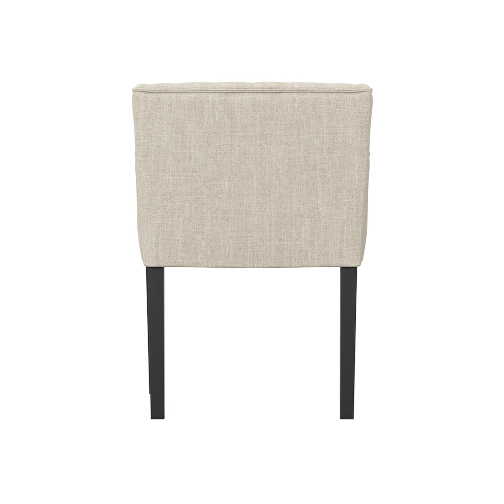 SHAY STONE WINGED DINING CHAIR WITH ARMS