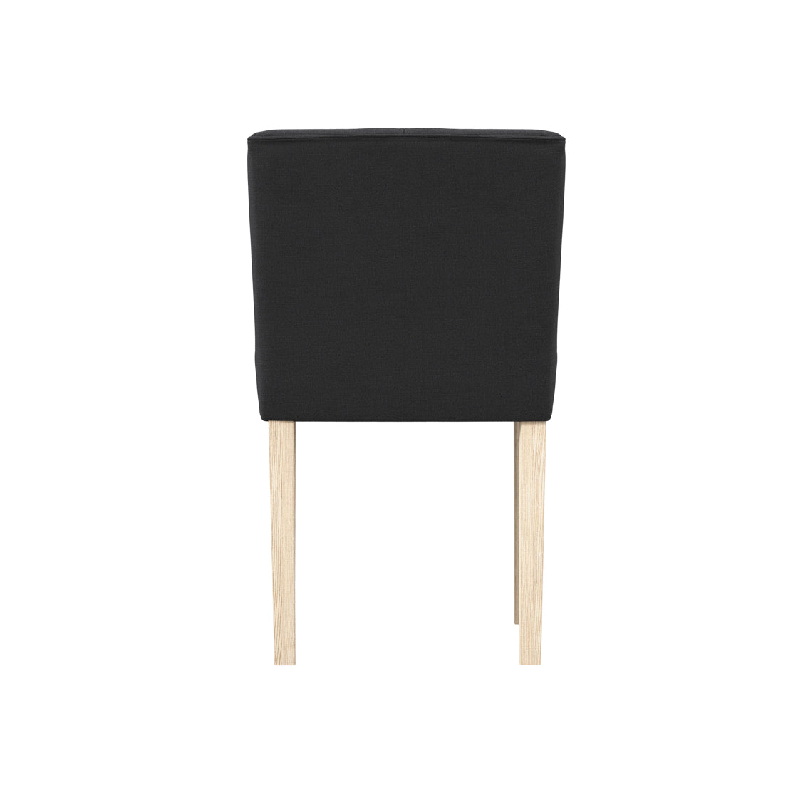SHAY ANTHRACITE WINGED DINING CHAIR WITHOUT ARMS